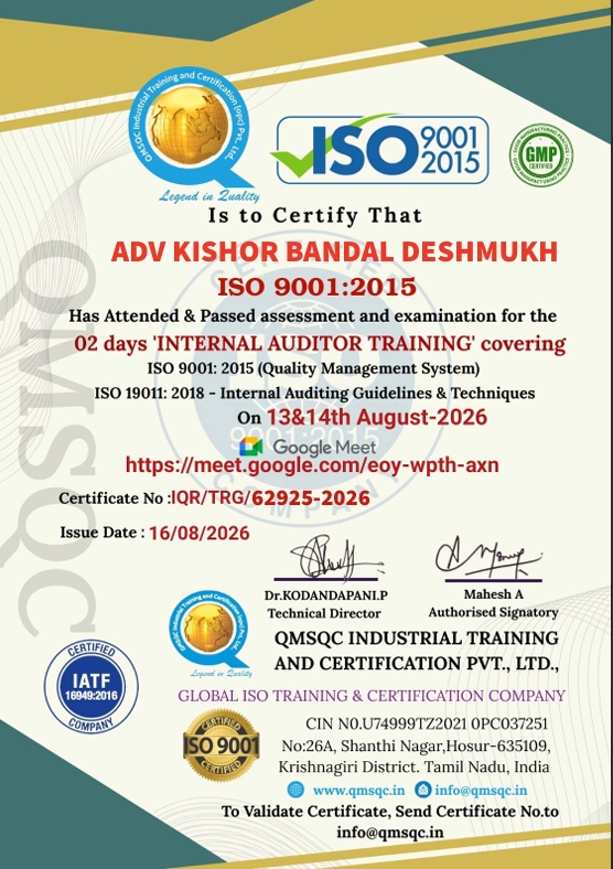 Rajgad Education Council Certification